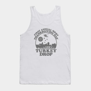 First Annual WKRP Thanksgiving Day Turkey Drop // Retro Style Design Tank Top